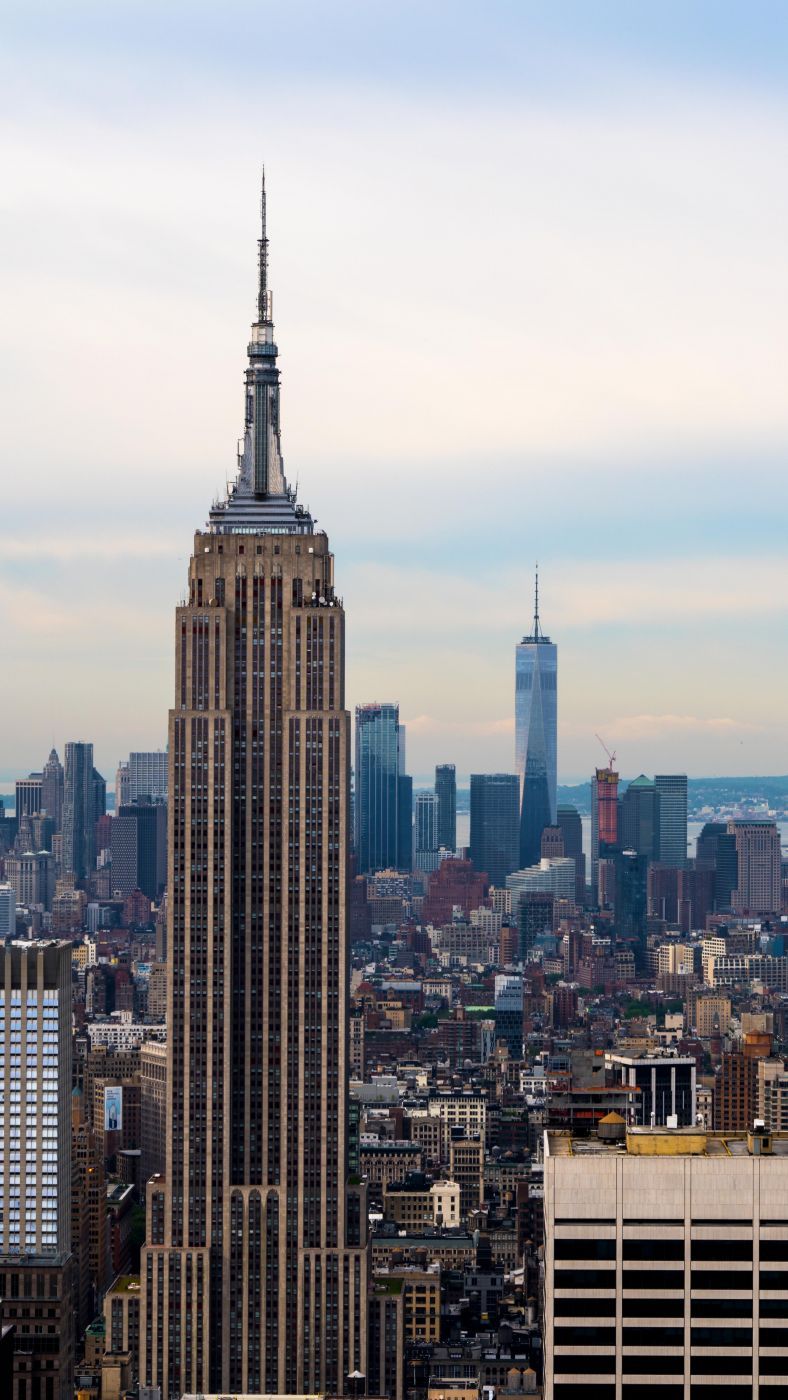 View from “Top of the Rock“, New York City, USA