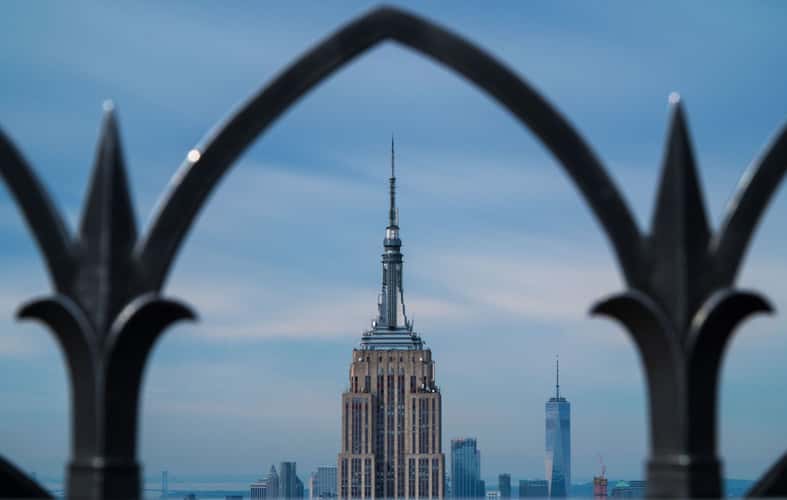 View from “Top of the Rock“, New York City