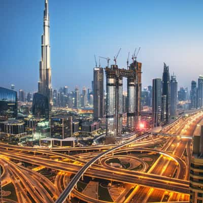 View of Burj Khalifa, United Arab Emirates