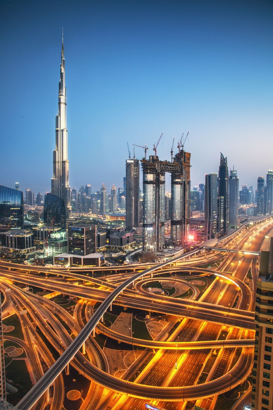 View of Burj Khalifa, United Arab Emirates