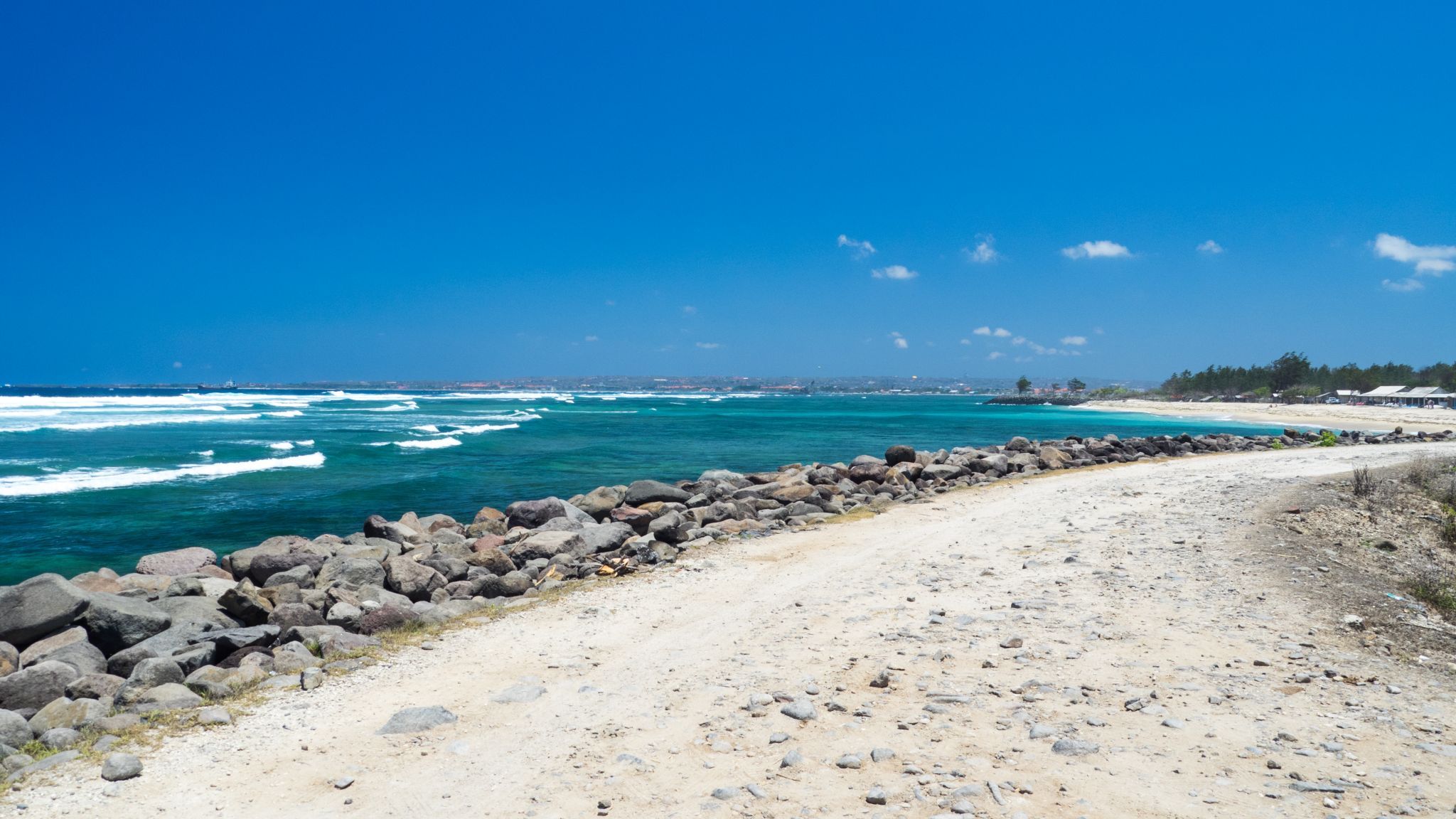 Serangan beach, Indonesia