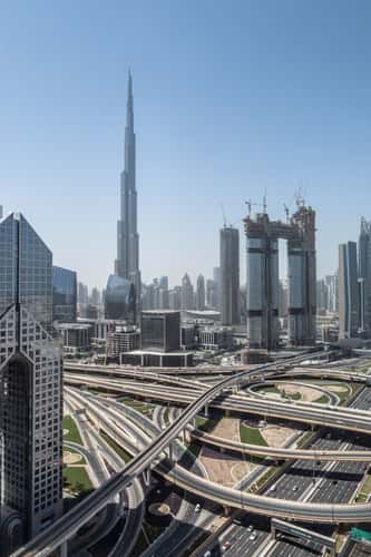 The Best View of Dubai, Burj Khalifa view from Shangri-La