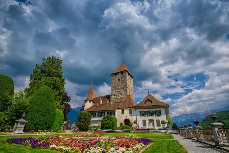Spiez castle