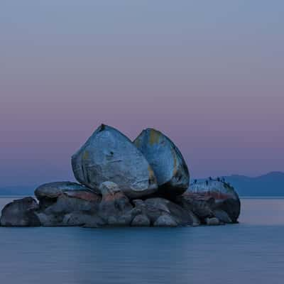 Split Apple Rock, New Zealand