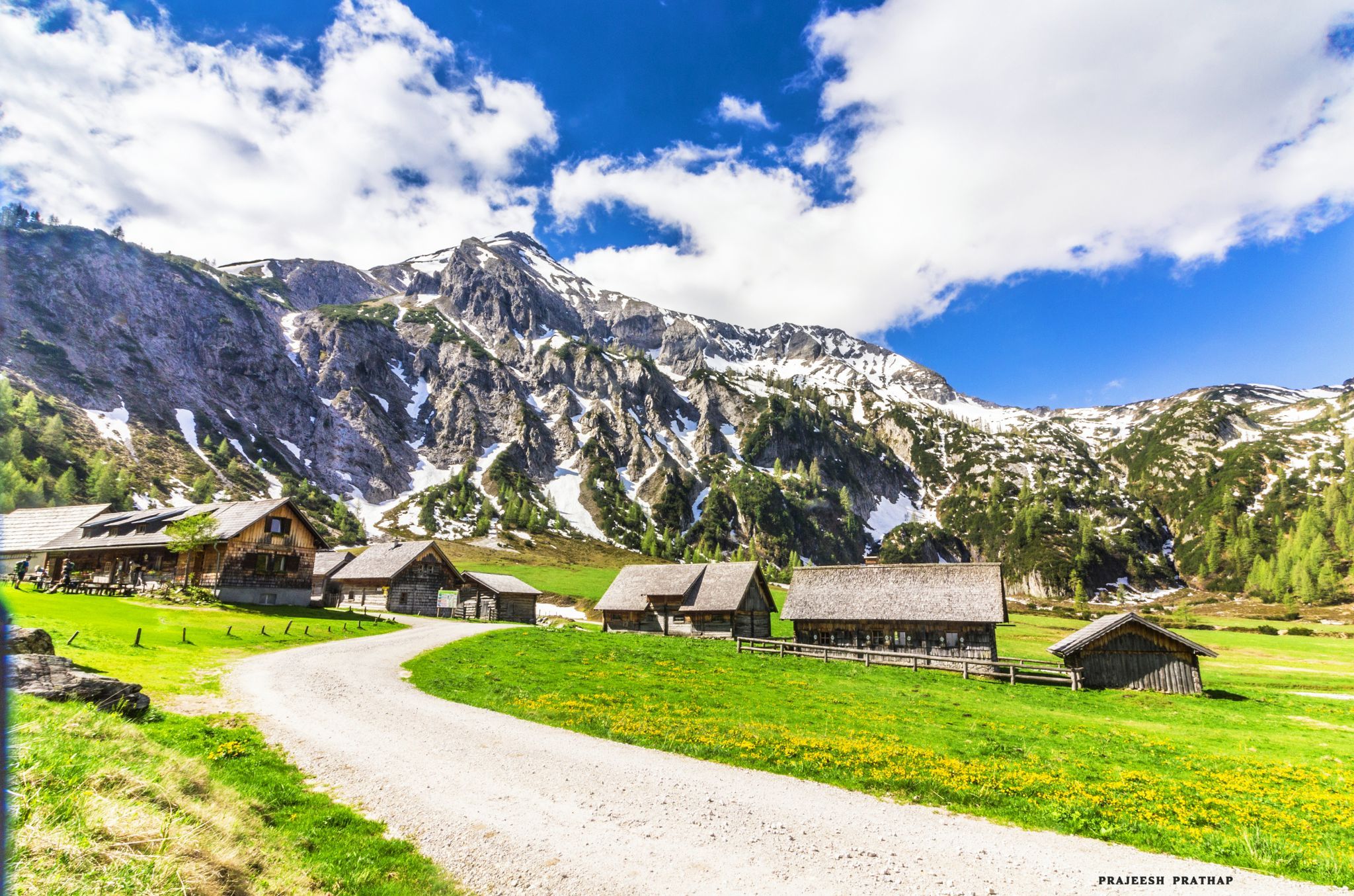 Steirlschen kalkspitze in the Schladminger Tauern, Austria