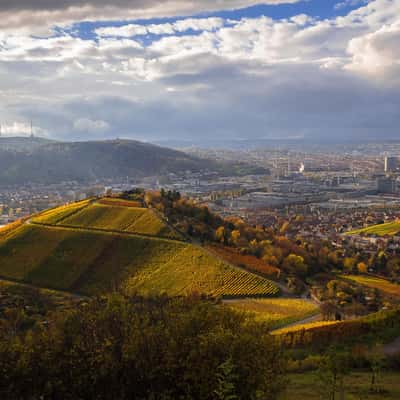 Stuttgart from above, Germany