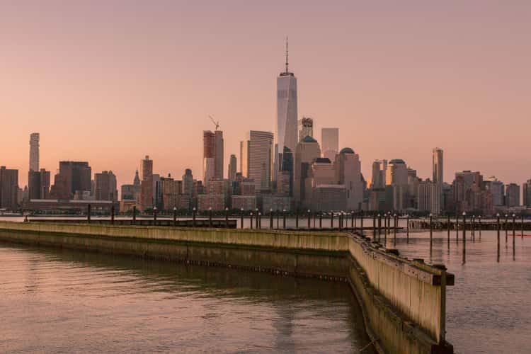 Sunrise at Newport, New York City