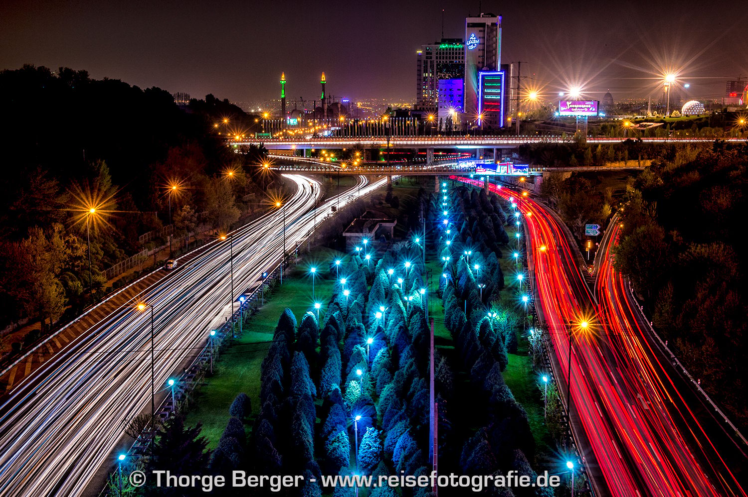 Tabiat Bridge in Teheran, Iran