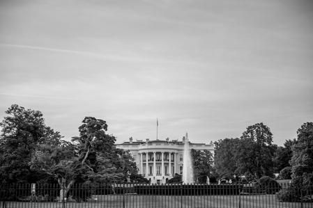 The back of the White House
