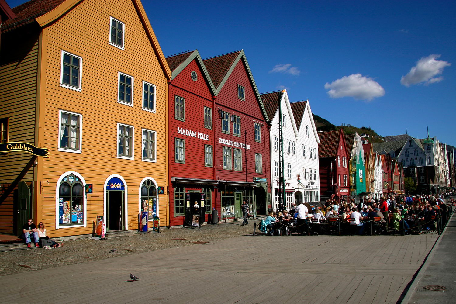 The District Bryggen in Bergen, Norway