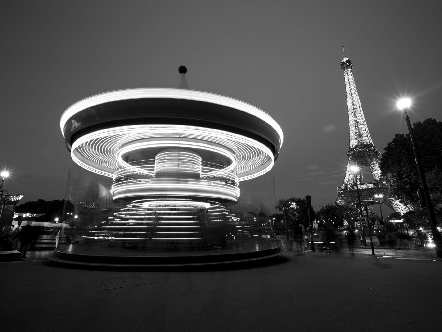 Carousel Tour Eiffel, France
