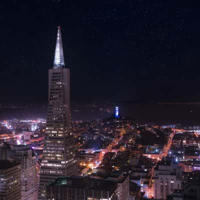 Transamerica from Loews Regency San Francisco, USA