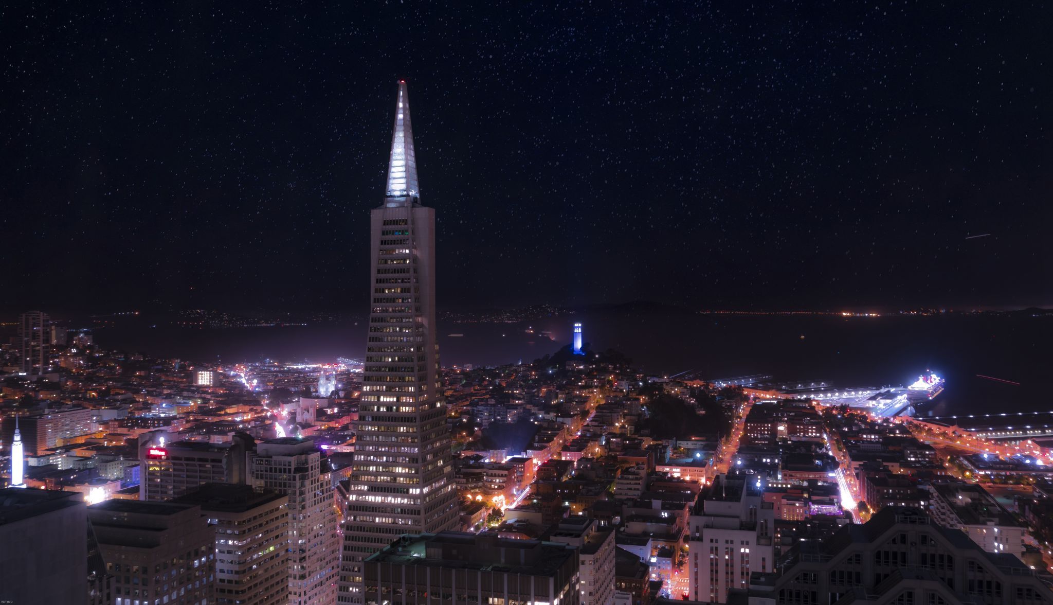 Transamerica from Loews Regency San Francisco, USA