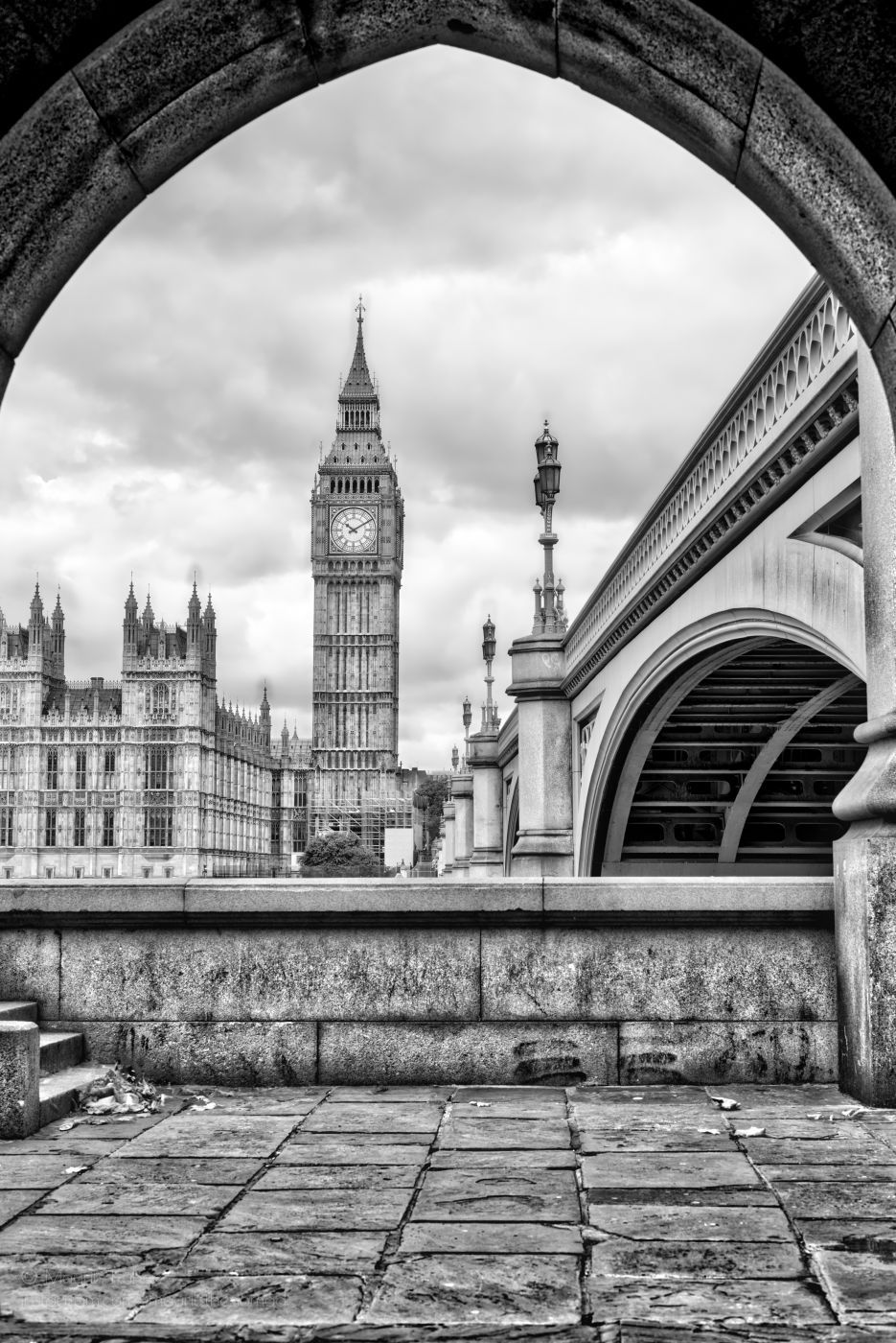 View to Big Ben, London, United Kingdom