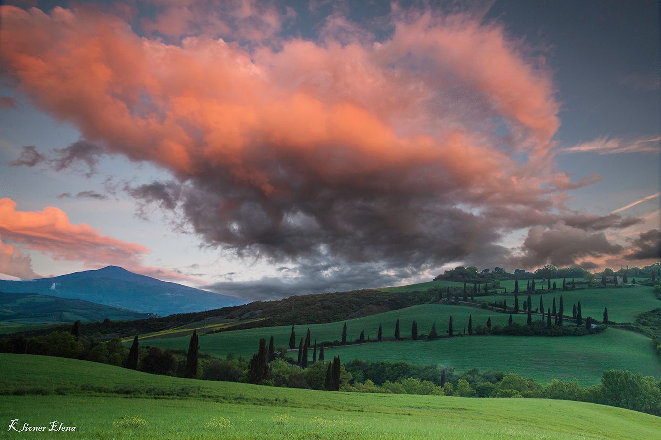 Villa du val d'Orcia, Italy