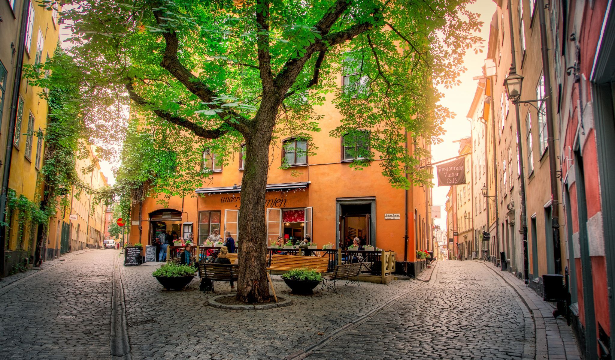 Vinbar Cafe, Gamla Stan, Stockholm, Sweden
