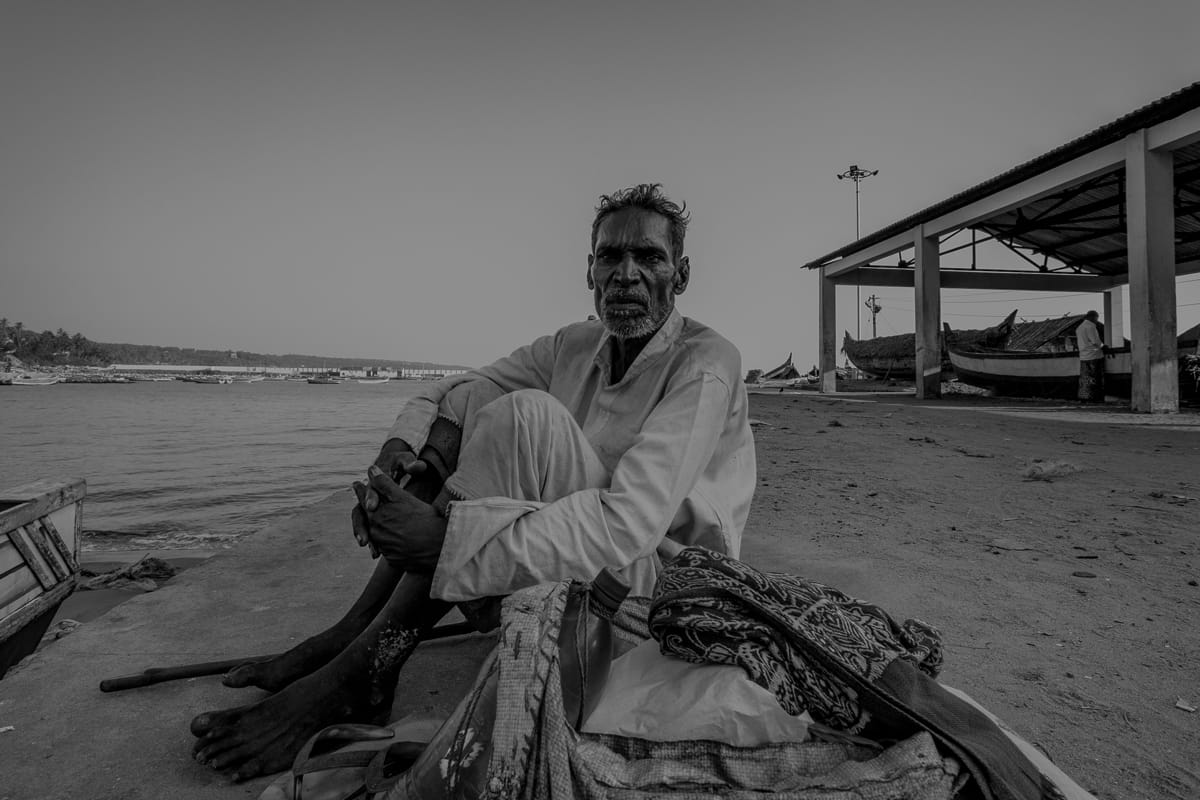 Vizhinjam fishing harbour, India