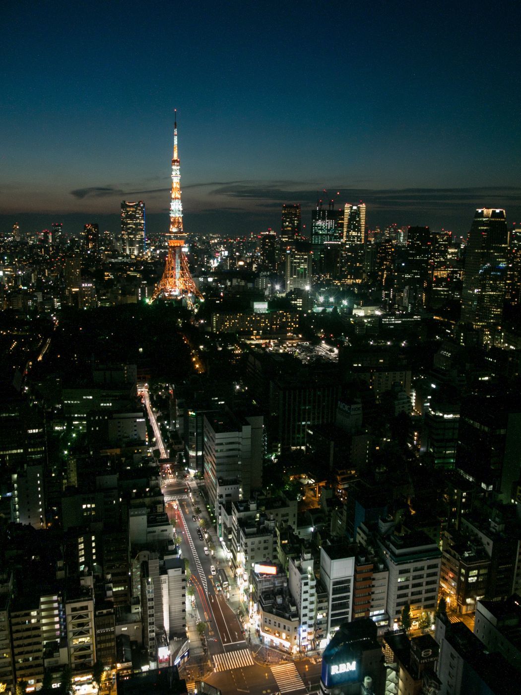 View from World Trade Center, Tokyo, Japan