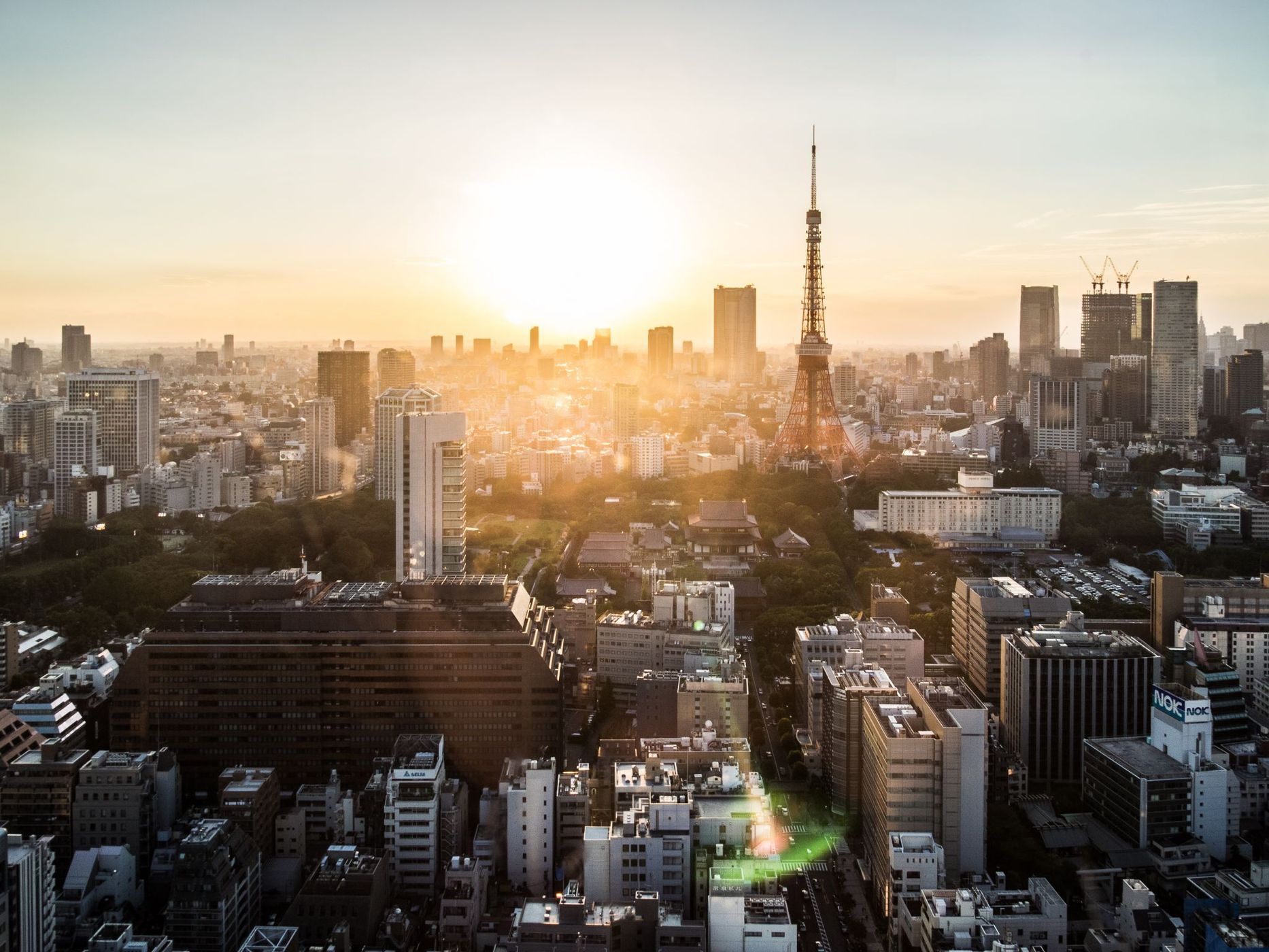 View from World Trade Center, Tokyo, Japan