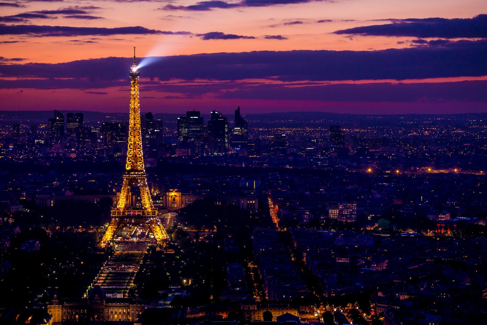 56th floor of Tour Montparnasse (indoors 1 floor below), Paris, France