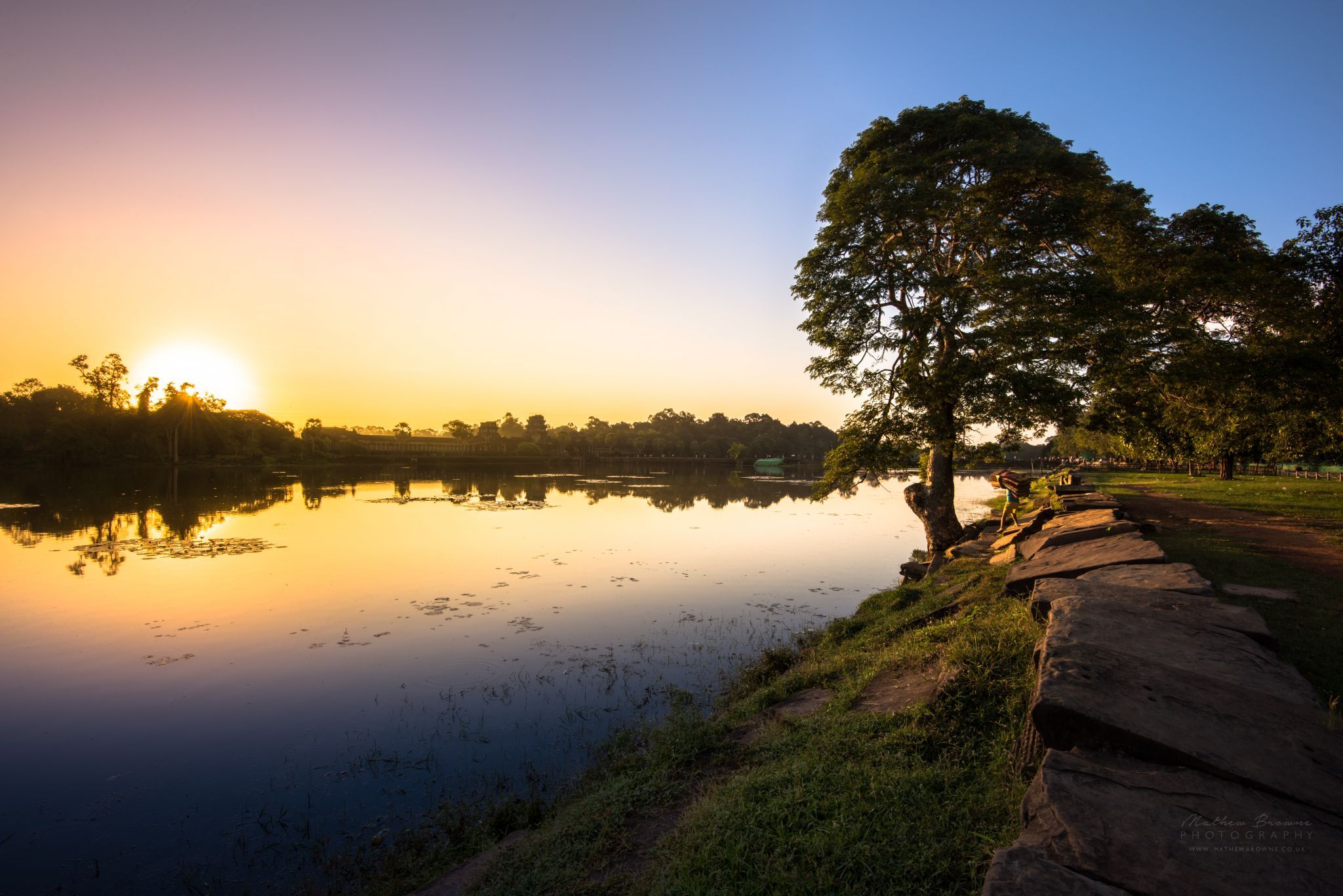 Angkor Wat - Moat, Cambodia