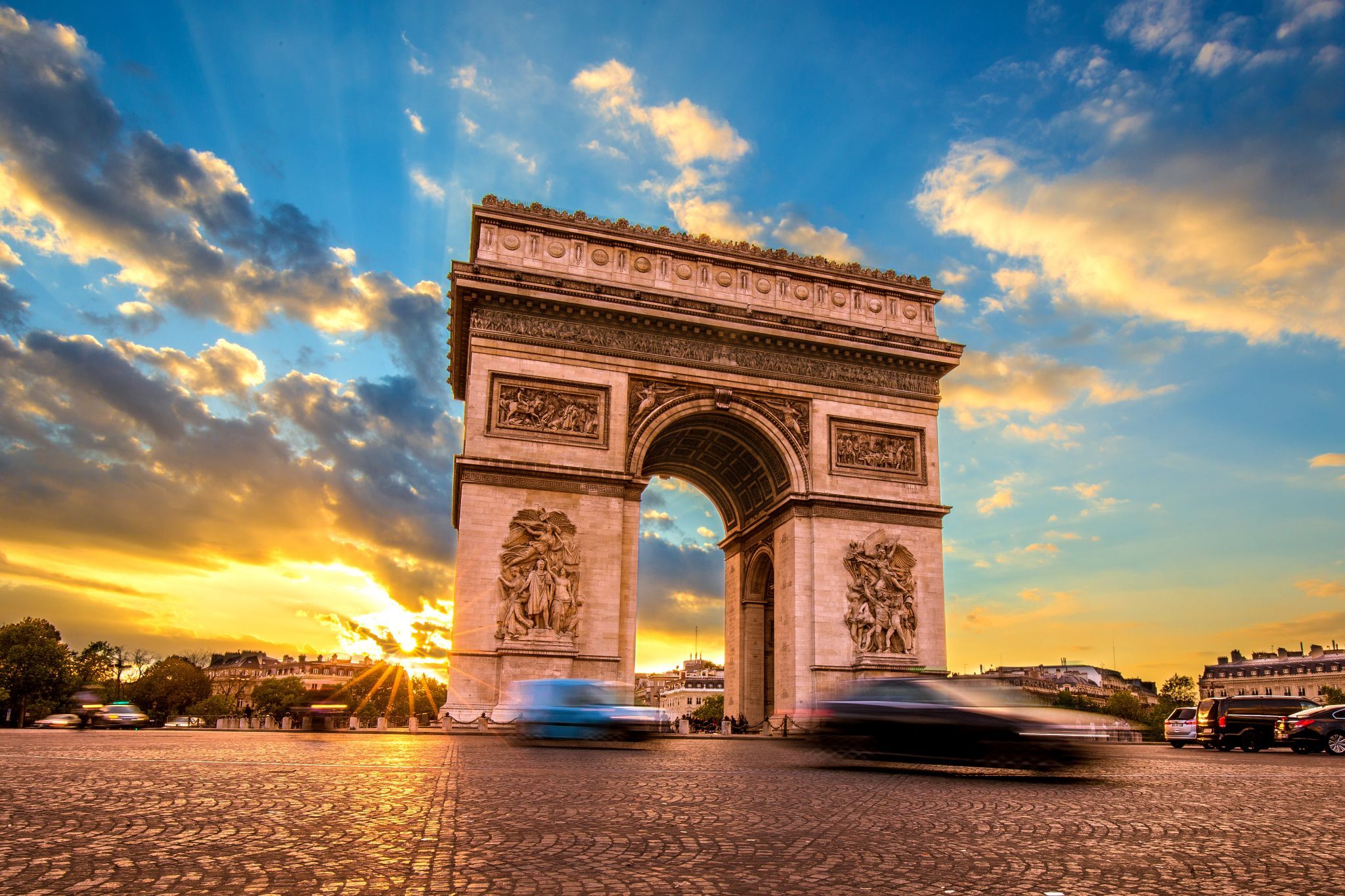 Arc de Triomphe, Paris, France
