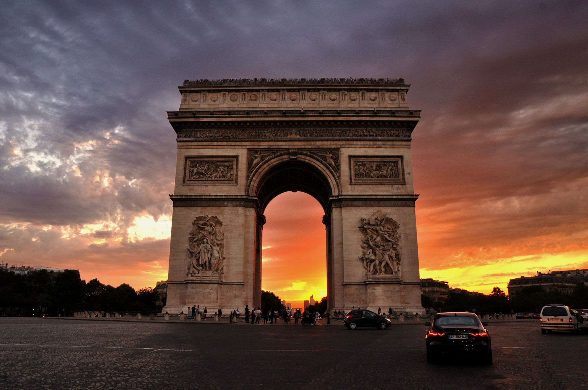 Arc de Triomphe, Paris, France