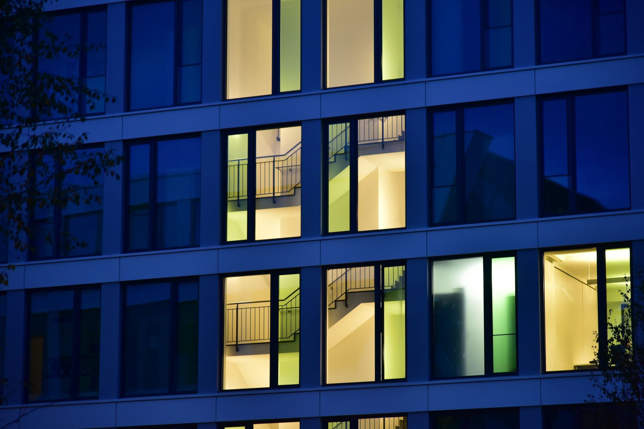 Architecture at Bonner Bogen, Germany
