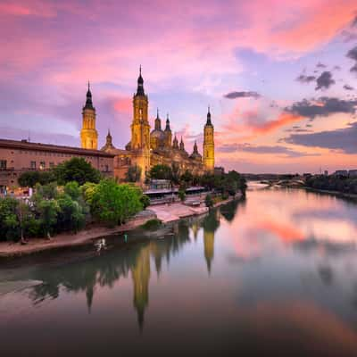 Basilica of Our Lady of the Pillar, Zaragoza, Spain