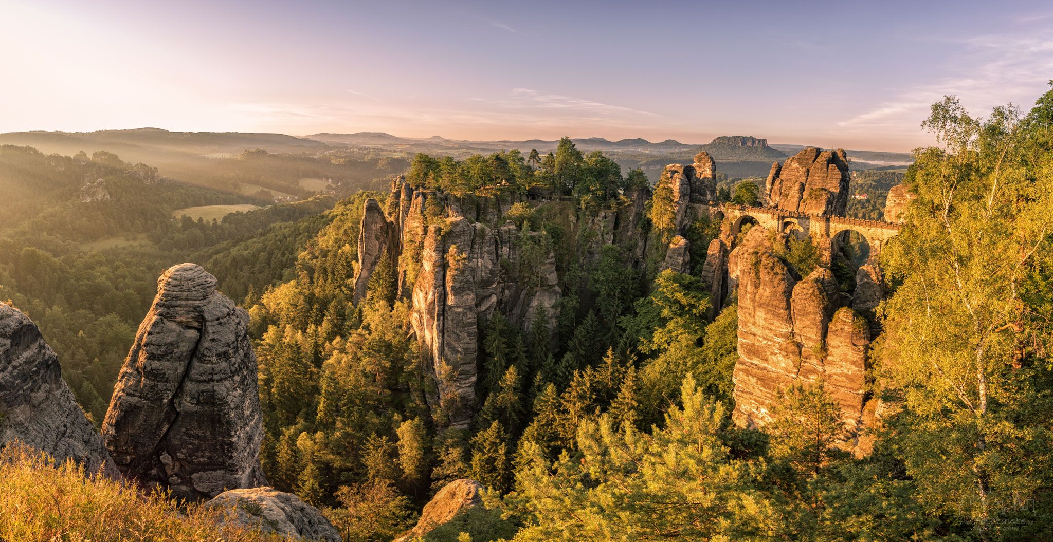 Bastei, Saxon Switzerland, Germany
