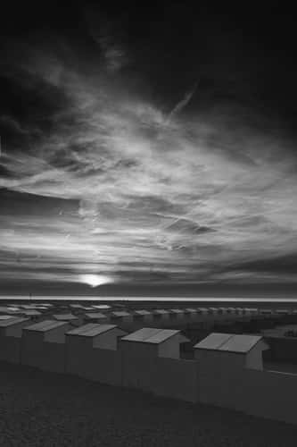 beach huts
