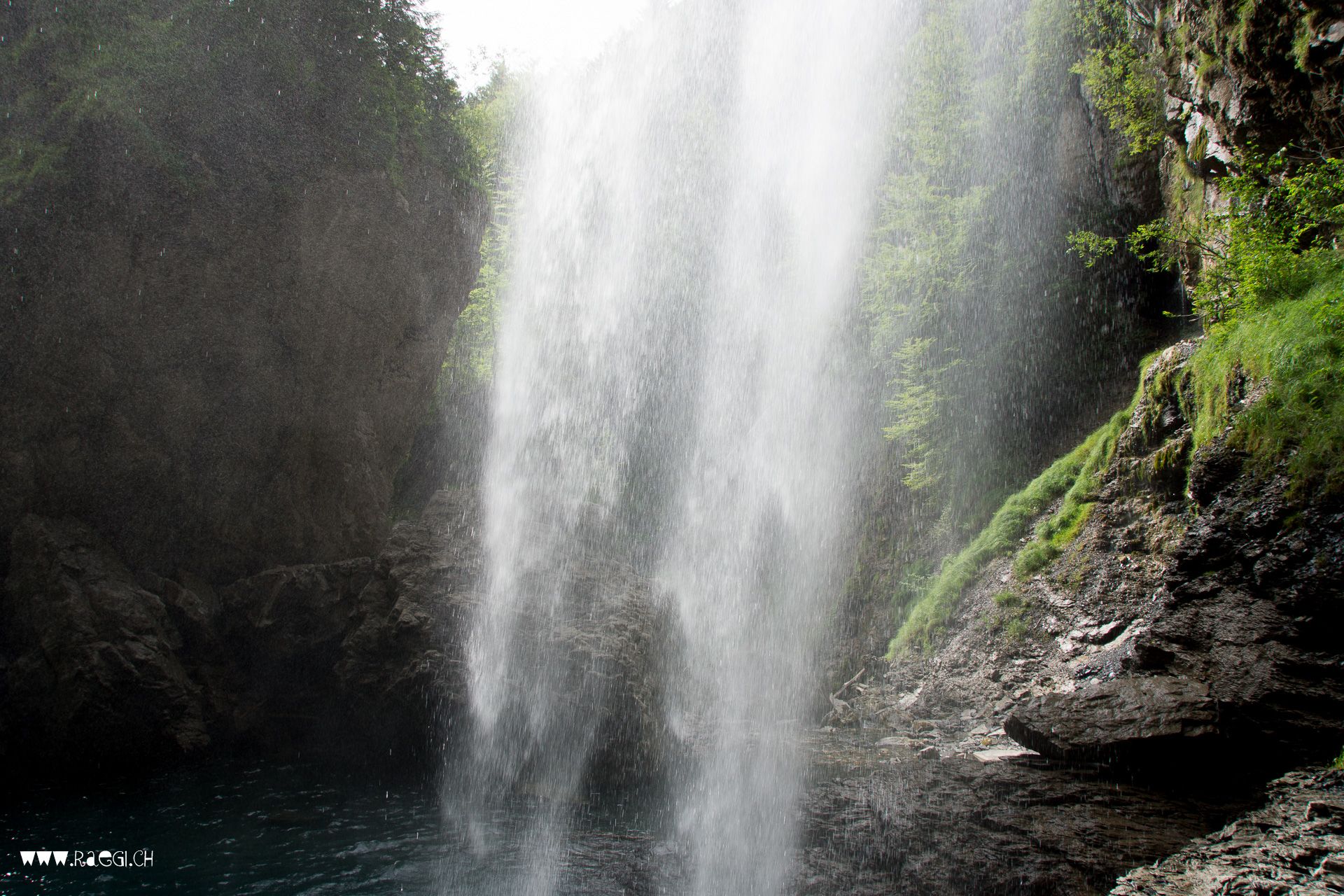 Bergli Stüber Waterfall, Switzerland
