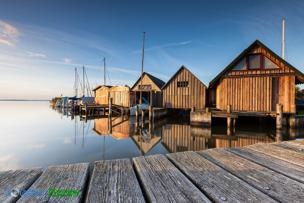 Boat huts of Ahrenshoop, Germany