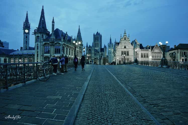Bridge St-Michiels, Ghent