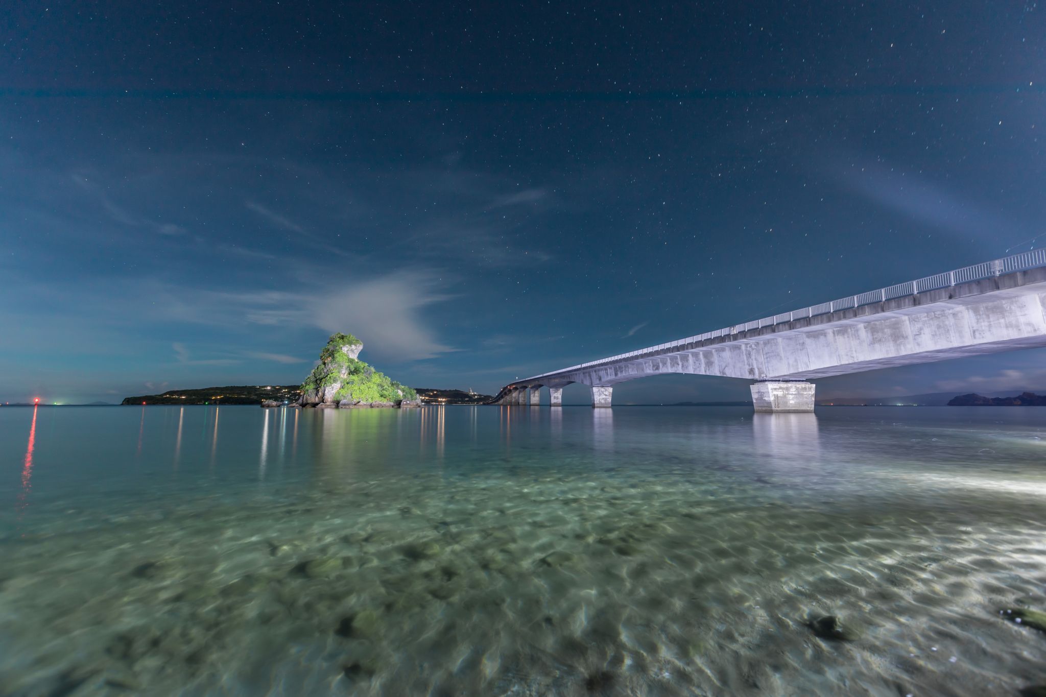Bridge to Kouri Island, Japan