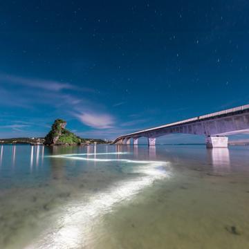 Bridge to Kouri Island, Japan