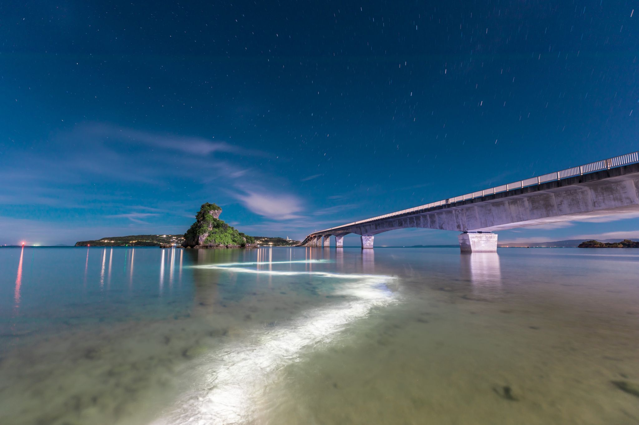 Bridge to Kouri Island, Japan
