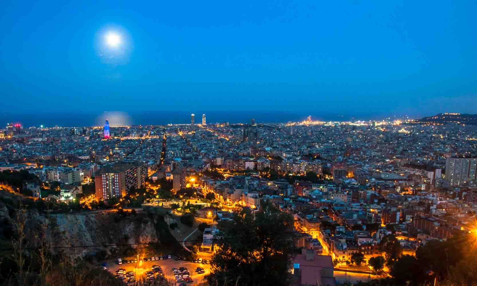 Bunquers del Carmel, Barcelona, Spain