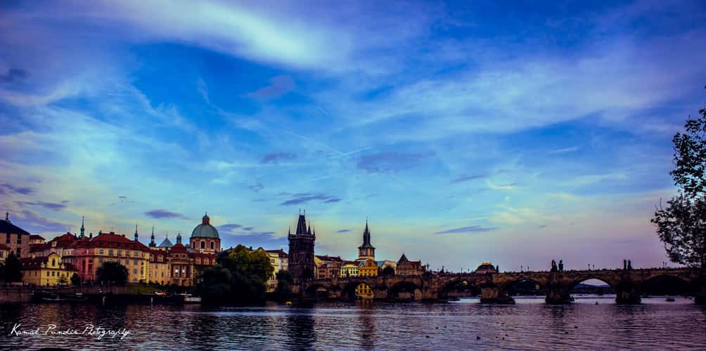 Charles Bridge and Royal Castle, Praque