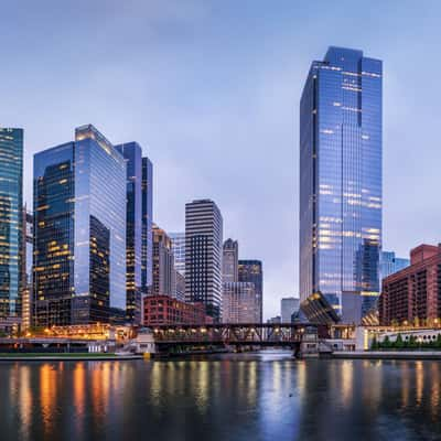 Chicago River Junction, USA