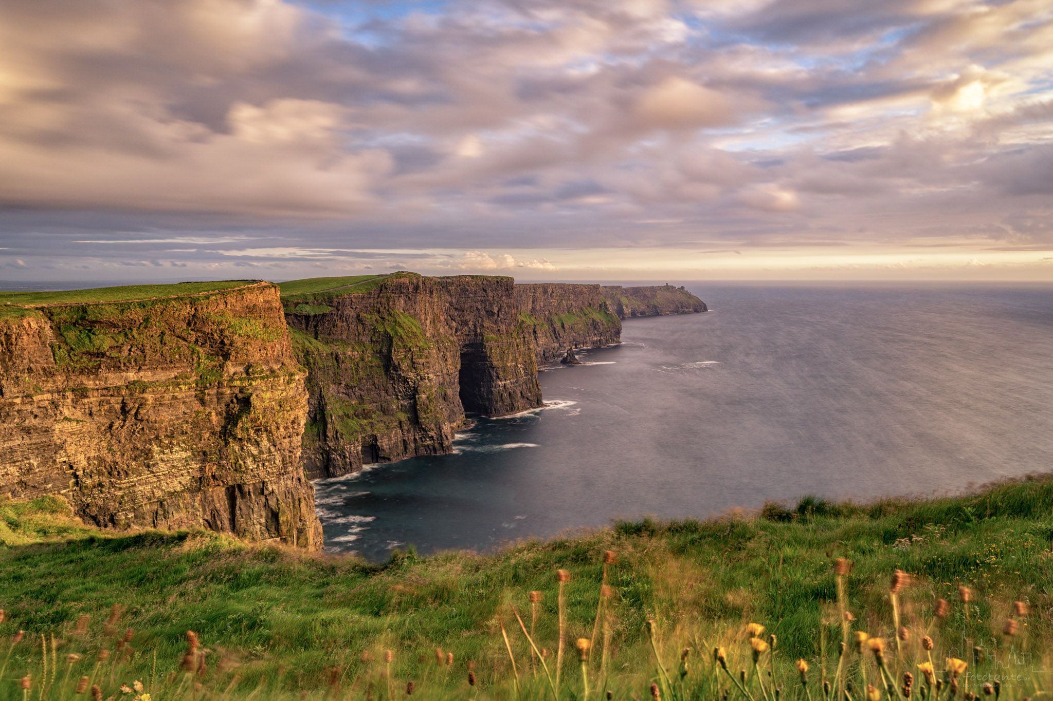 Cliffs of Moher, near O'Briens Tower, Ireland