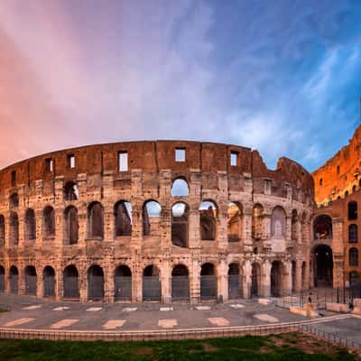 Colosseum (front view), Rome, Italy