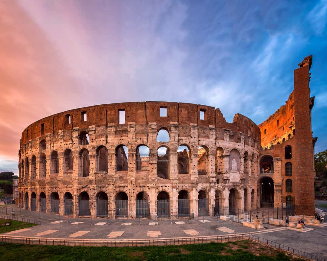 Colosseum (front view), Rome, Italy