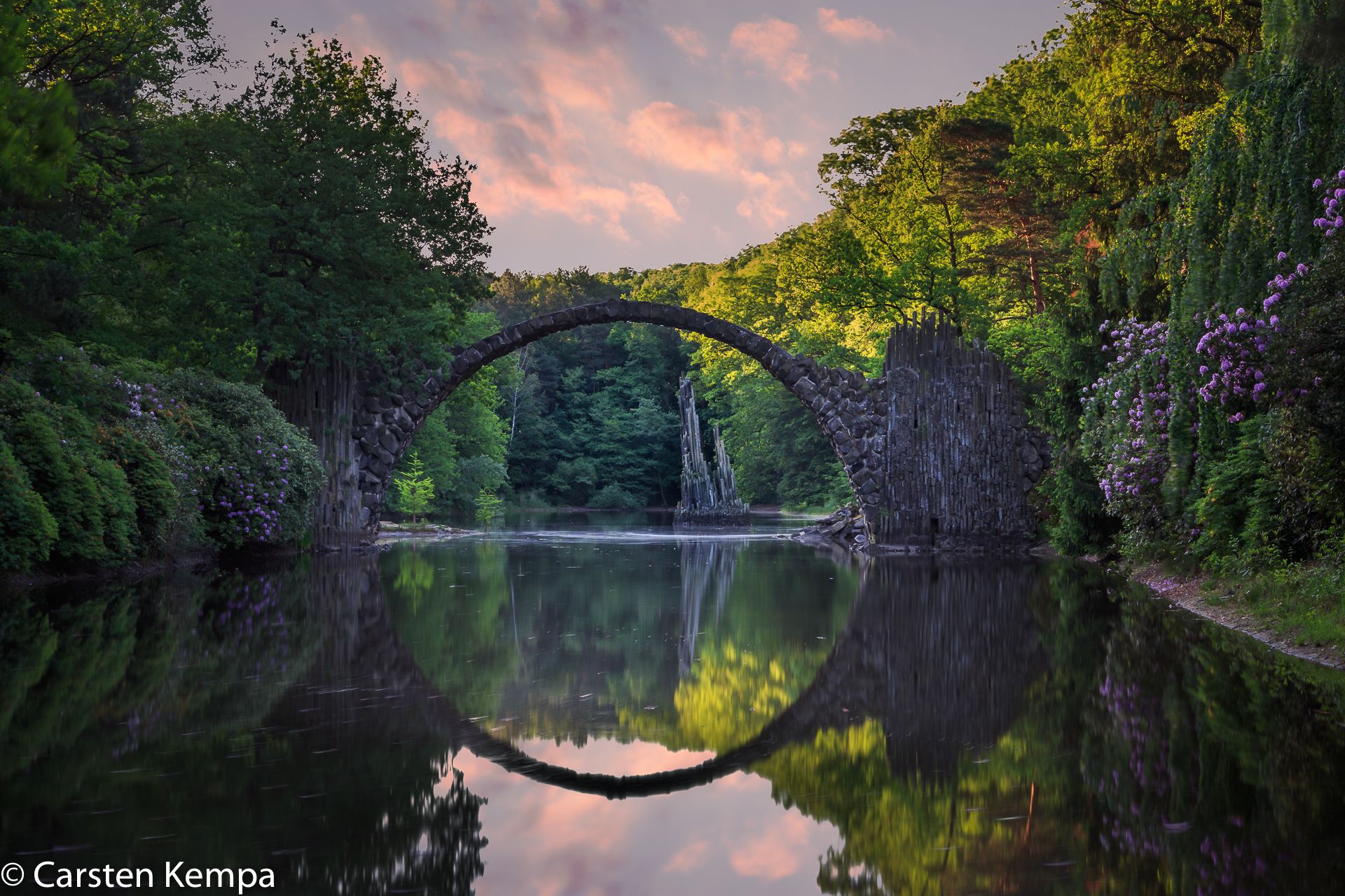 Rakotzbrücke (Devil's Bridge), Germany