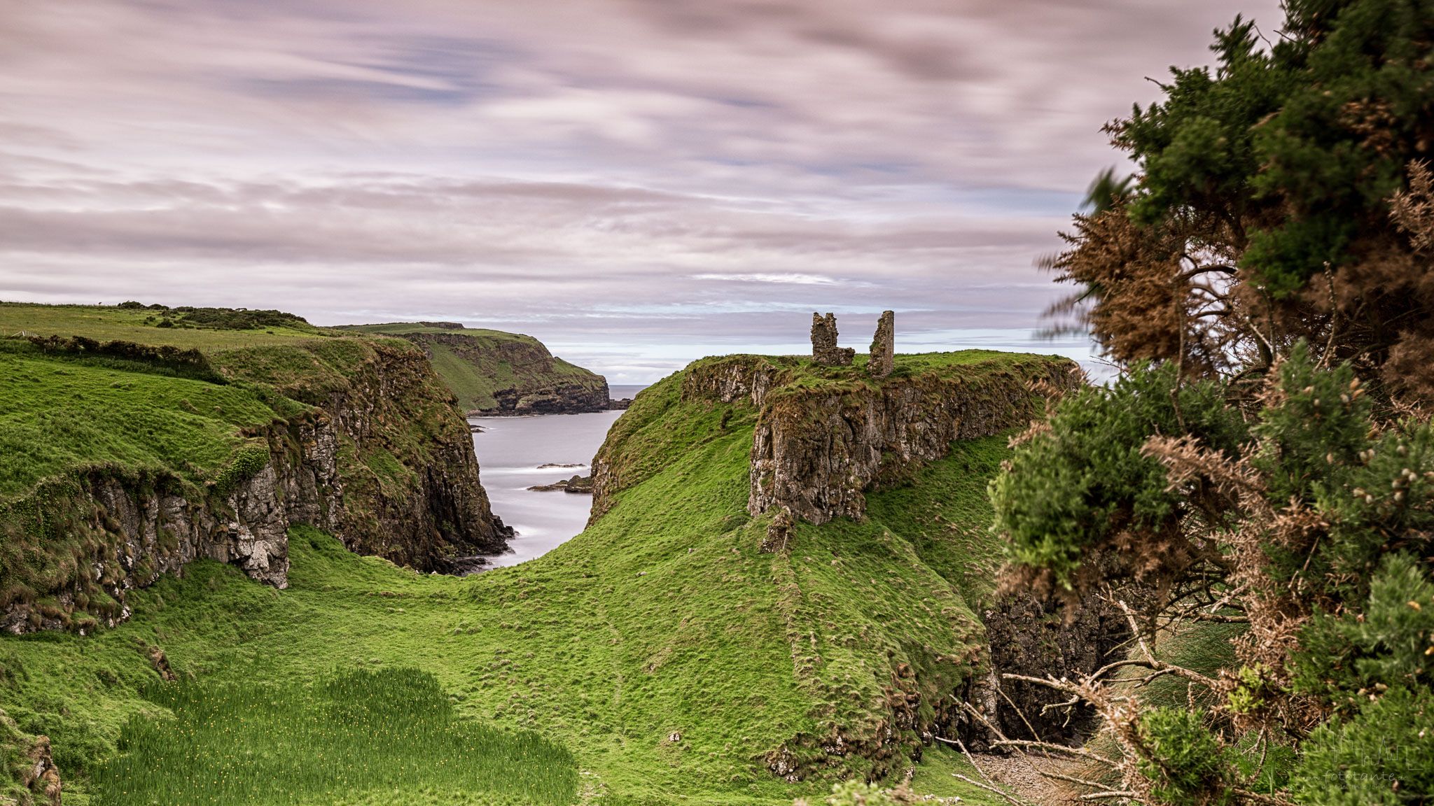 Dunseverick castle ruin, United Kingdom