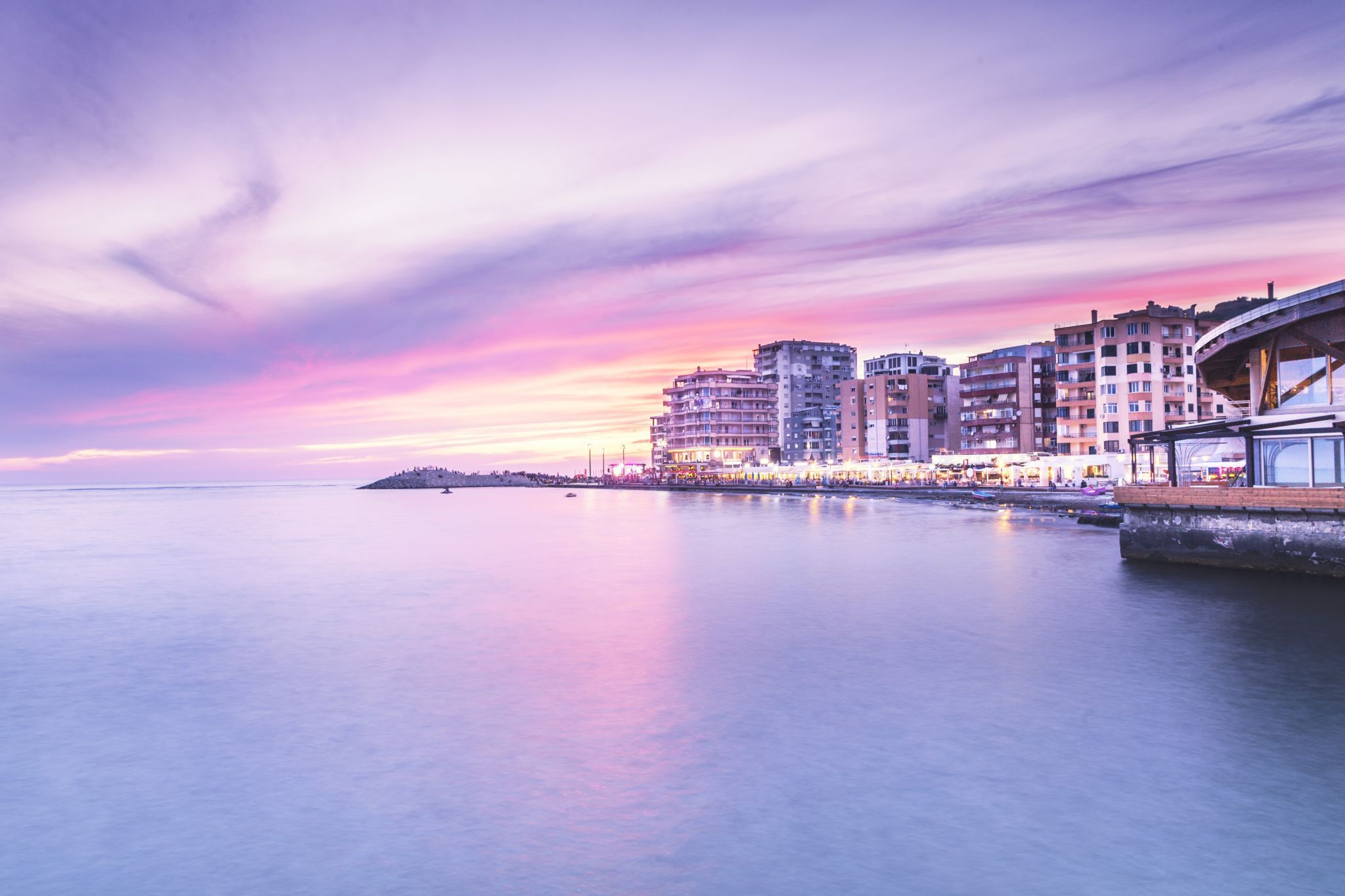 Durres Sunset, Albania