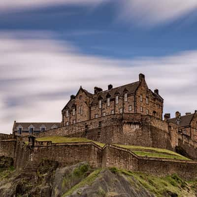 Edinburgh Castle, North West View, United Kingdom