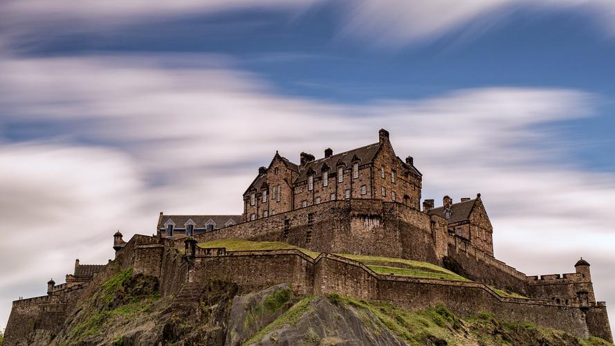 Edinburgh Castle, North West View