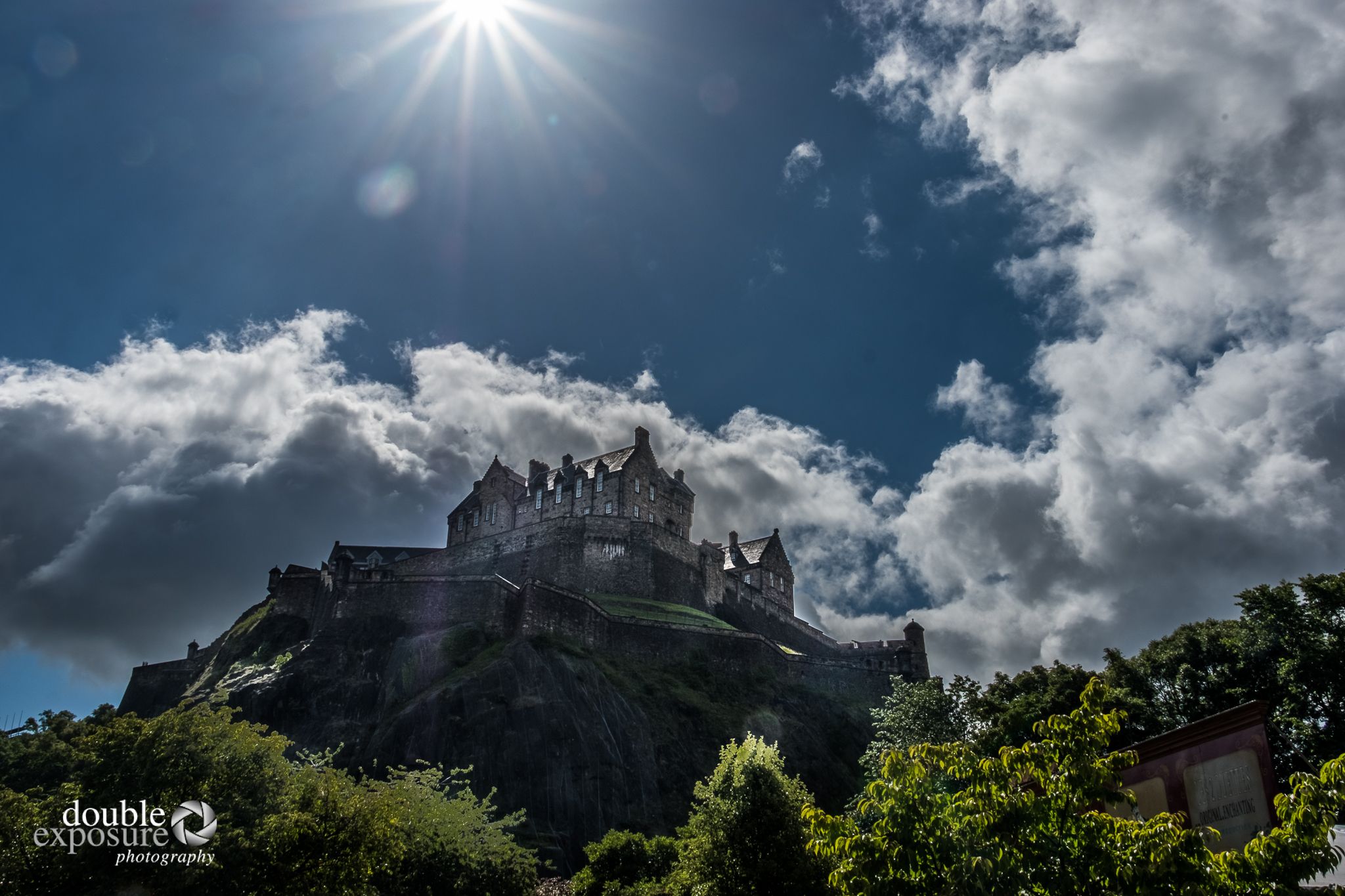 Edinburgh Castle, North West View, United Kingdom