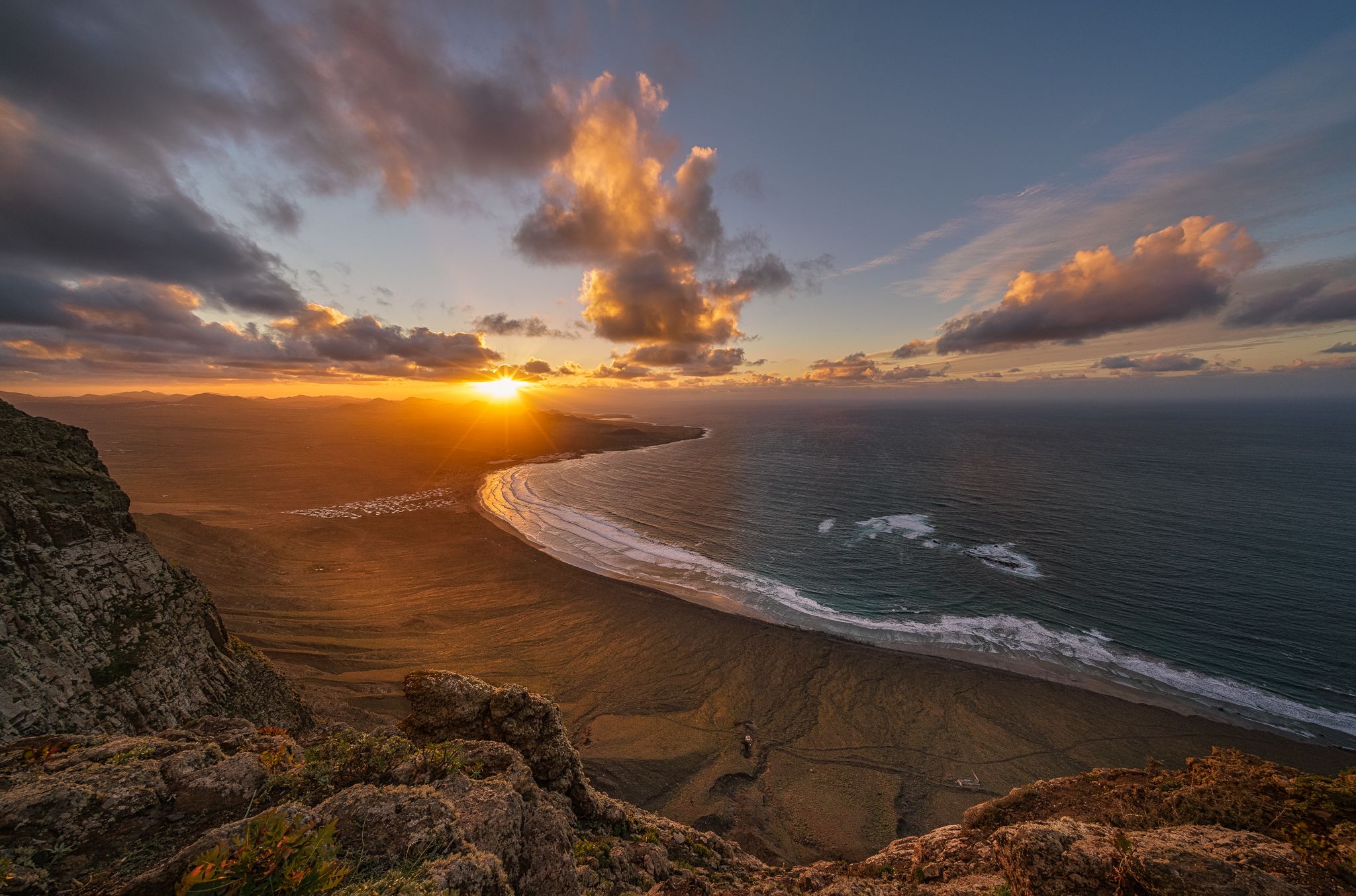 Famara Cliff, Spain